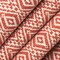 Upholstery Fabric - Orange & Rust Abstract & Geometric,Diamonds,Small Scale Upholstery Fabric 54 Inches"